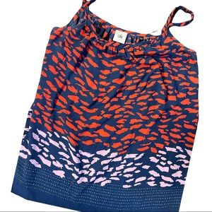 Cabi Dressy Blue with graduated coloring. Size S